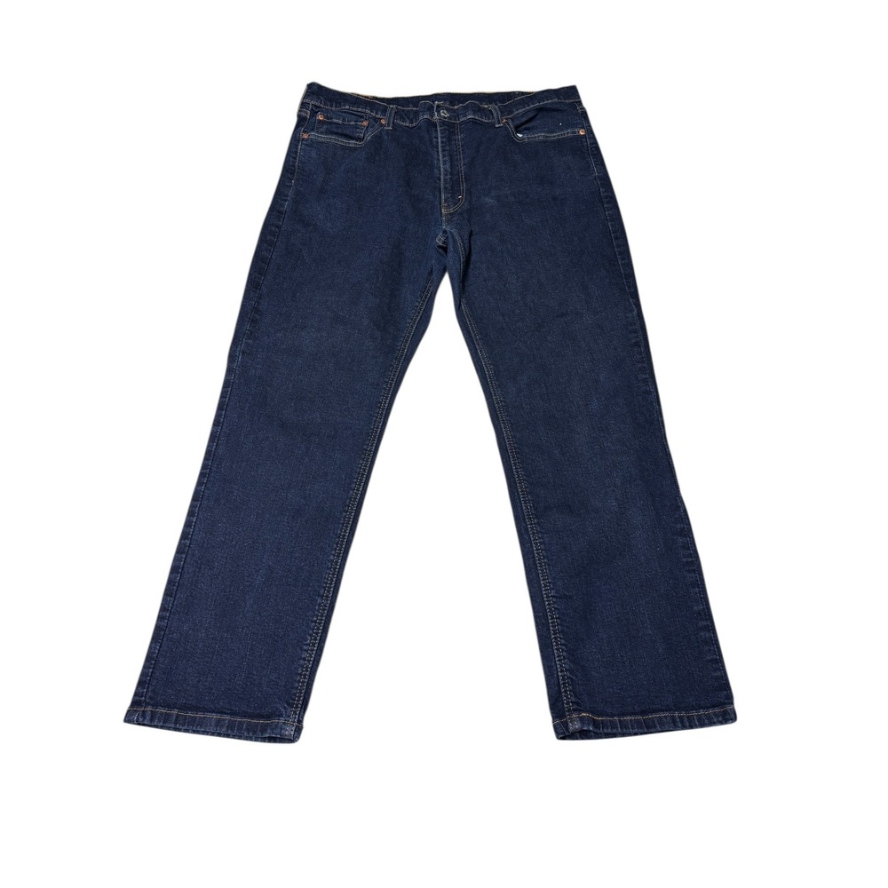 Levi Strauss 541 Athletic Fit Dark Wash Stretch Jeans Mens W40 L30